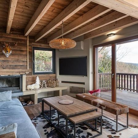 Luxueux Chalet Avec Vue Sur Les Pistes Et Le Hohneck Le Tholy Exterior photo
