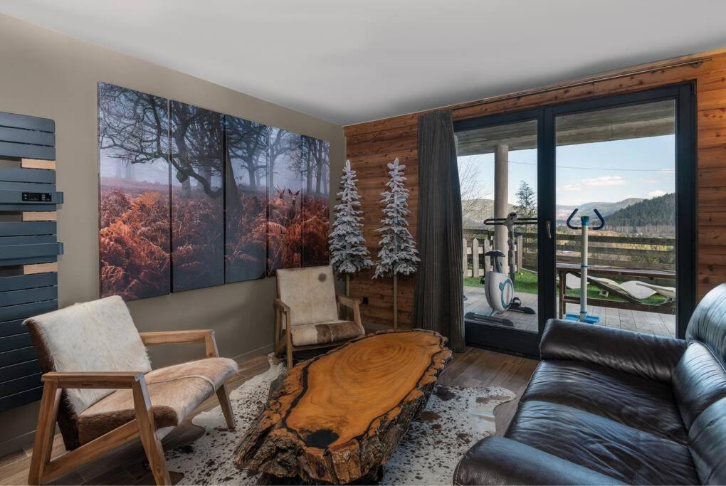 Luxueux Chalet Avec Vue Sur Les Pistes Et Le Hohneck Le Tholy Exterior photo